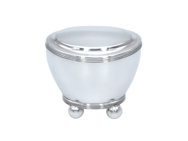 Zilveren kindertheebusje uit 1824