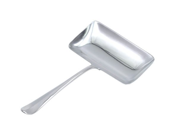 Zilveren kroketschep model Hollands glad 1060 uit 1935