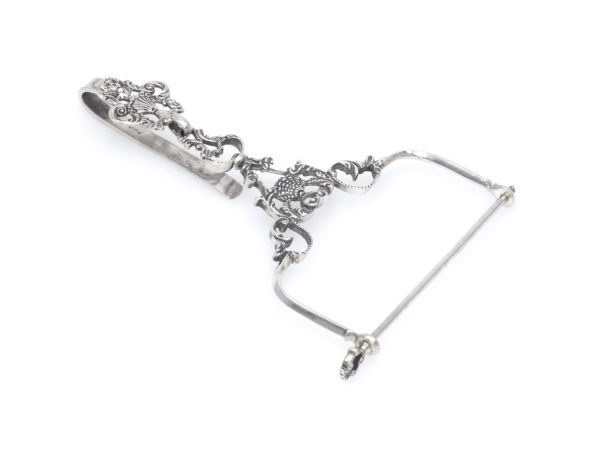 Zilveren kluwenhouder uit 1768 (Dordrecht)