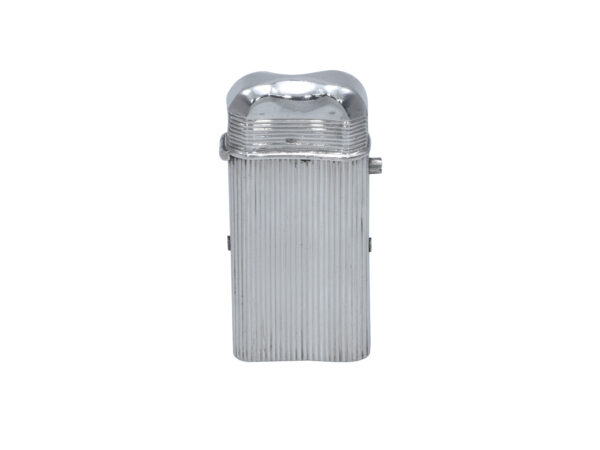 Zilveren geribd tondeldoosje 1814-1905