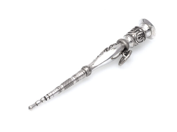 Zilveren breipenhouder 1906-1953