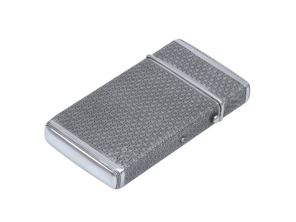 Zilveren sigarenkoker uit 1853