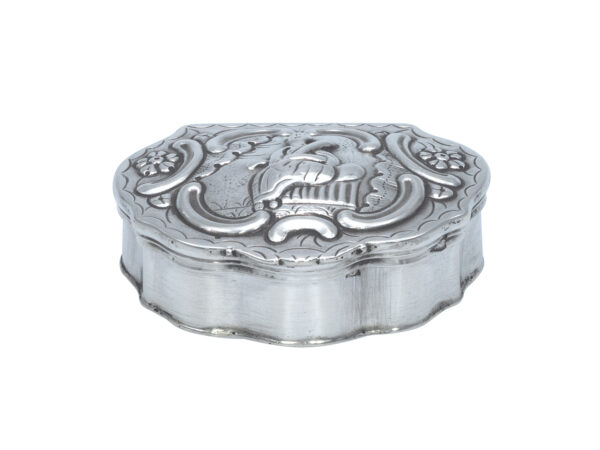 Zilveren snuifdoosje 4e kwart 18e eeuw