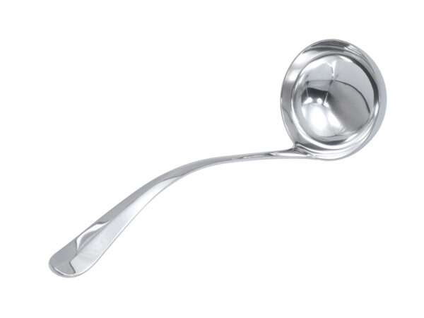 Zilveren soeplepel model Hollands glad 1060 uit 1930