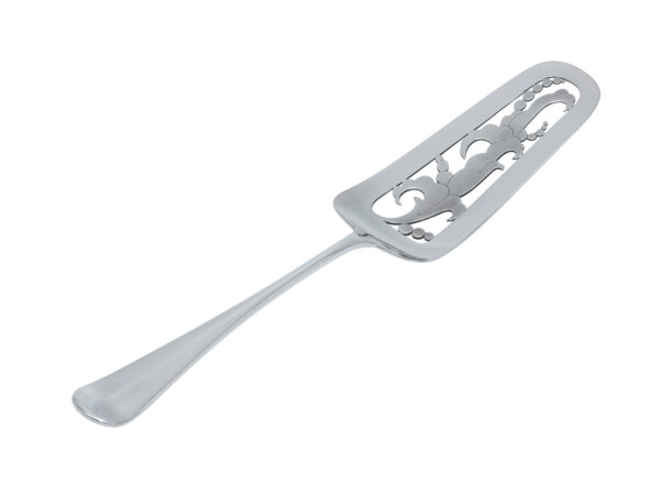 Zilveren Haags lofje taartschep uit 1926