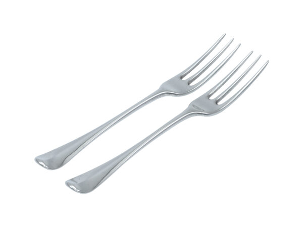 Stel zilveren (kinder)vorken uit 1769