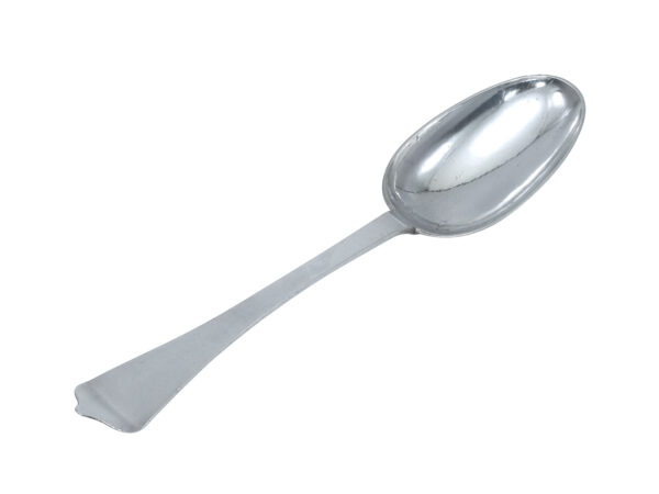 Zilveren lepel met rattestaart uit 1743 (Alkmaar)