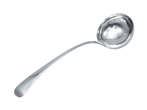 Zilveren soepdienlepel uit 1787 (Gorinchem)