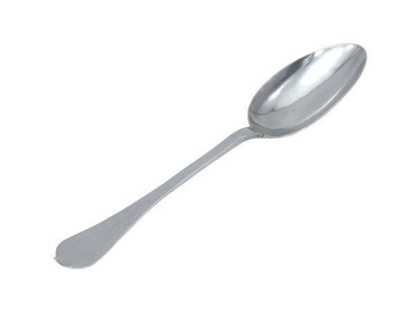 Zilveren dinerlepel met rattestaart 1768 of 1793 (Hoorn)