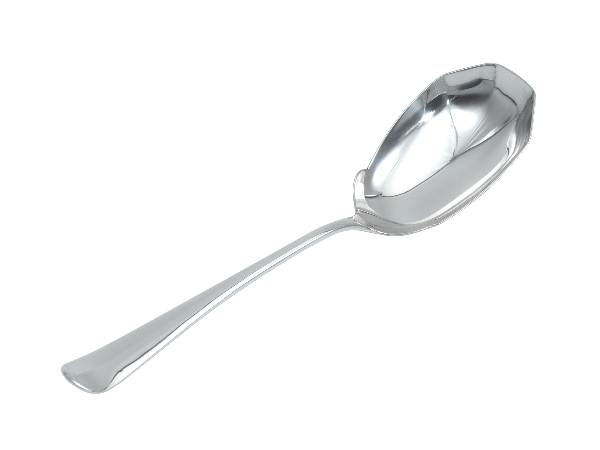 Zilveren Haags lofje dienlepel uit 1929