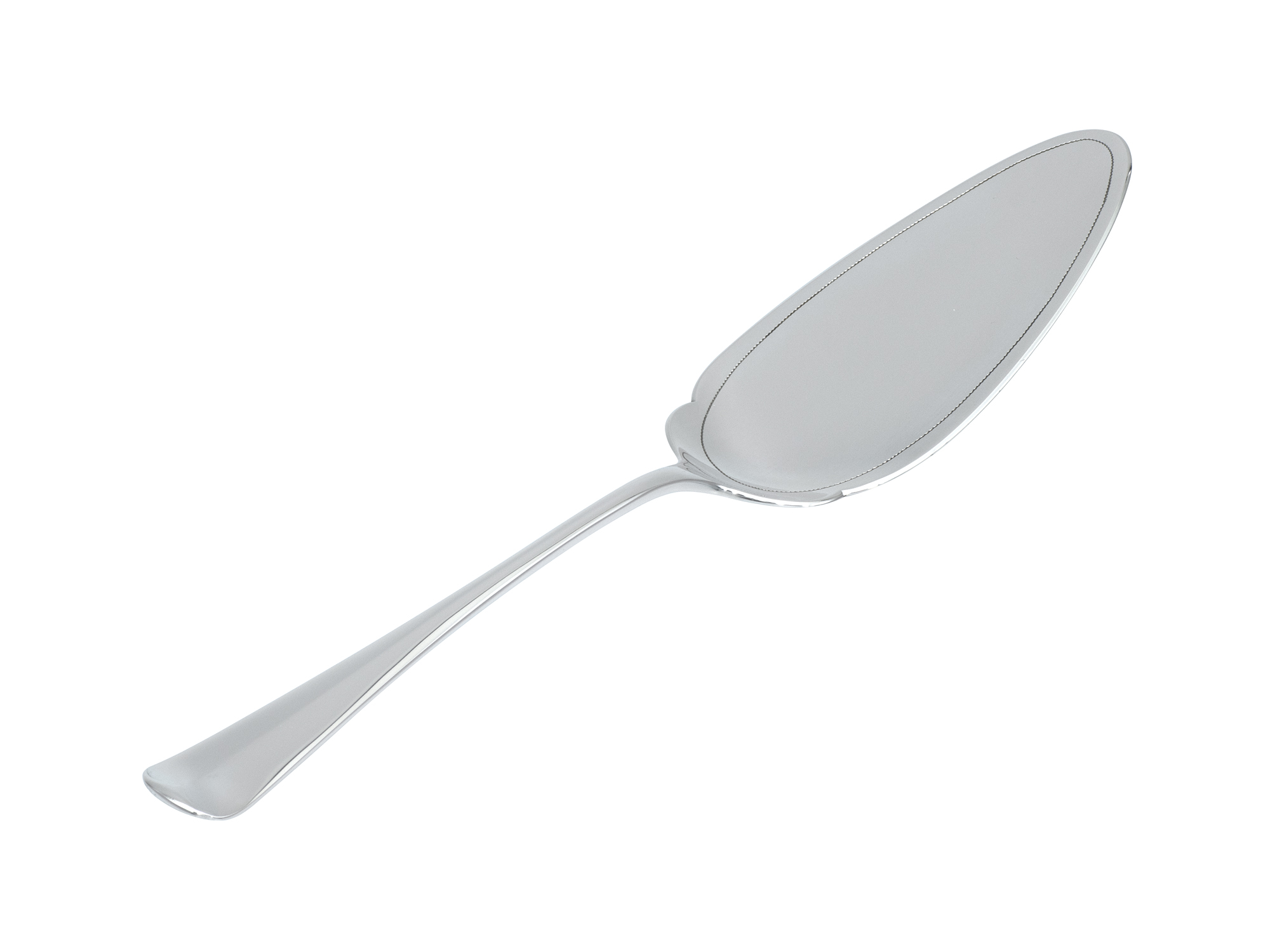 Zilveren Haags lofje taartschep uit 1923