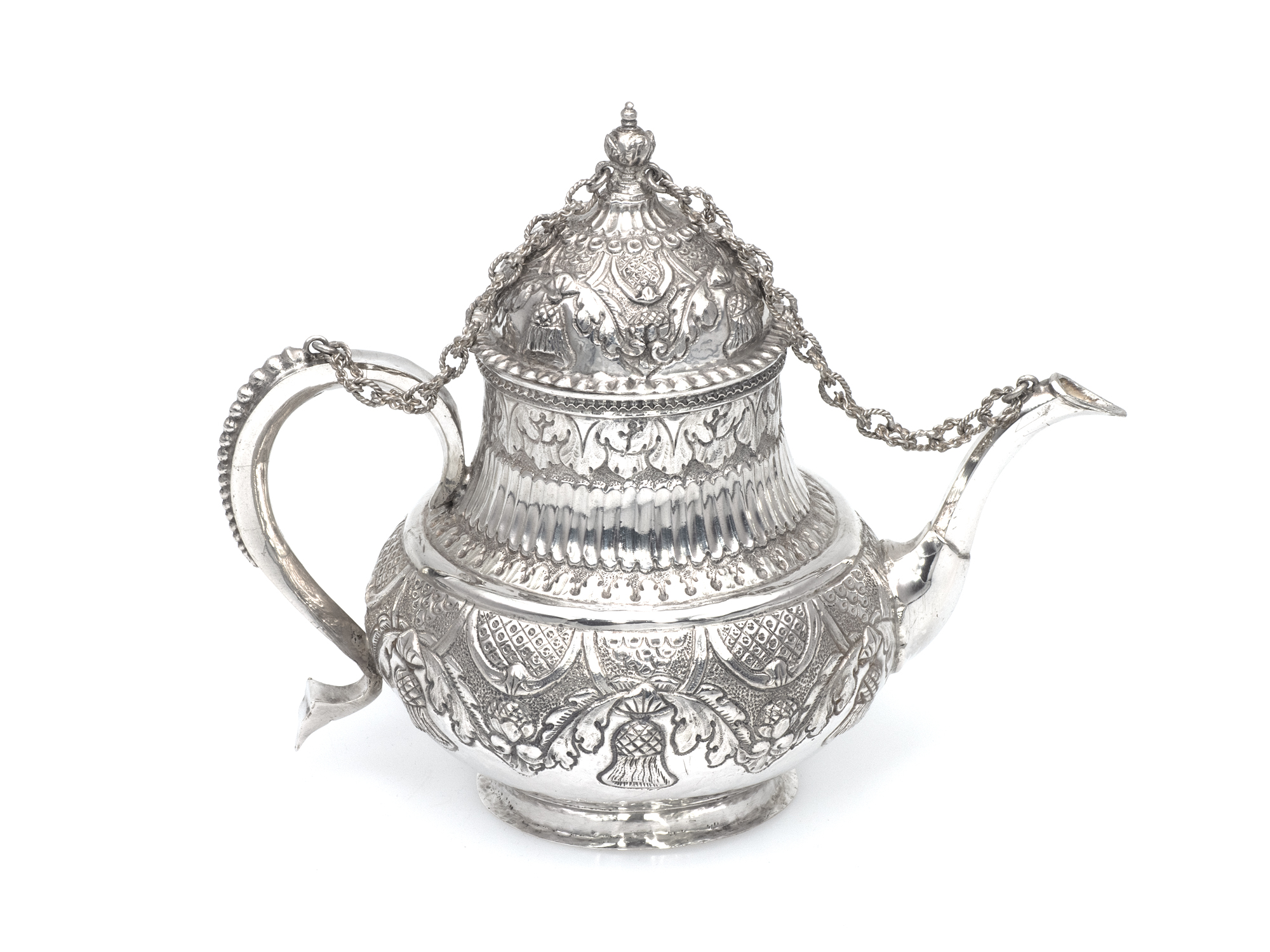 Zilveren theepot uit 1733
