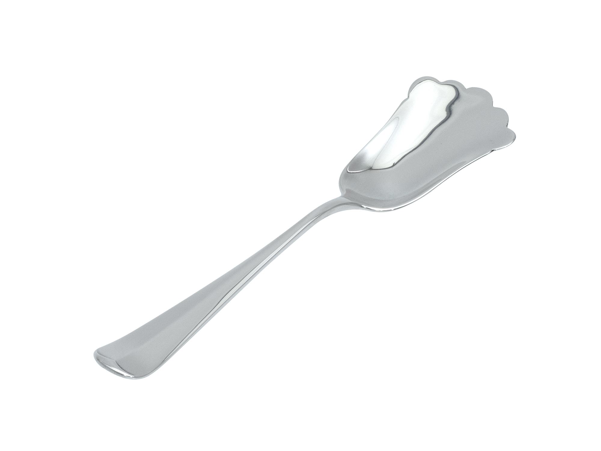 Zilveren Haags lofje suikerschep 1925-1953